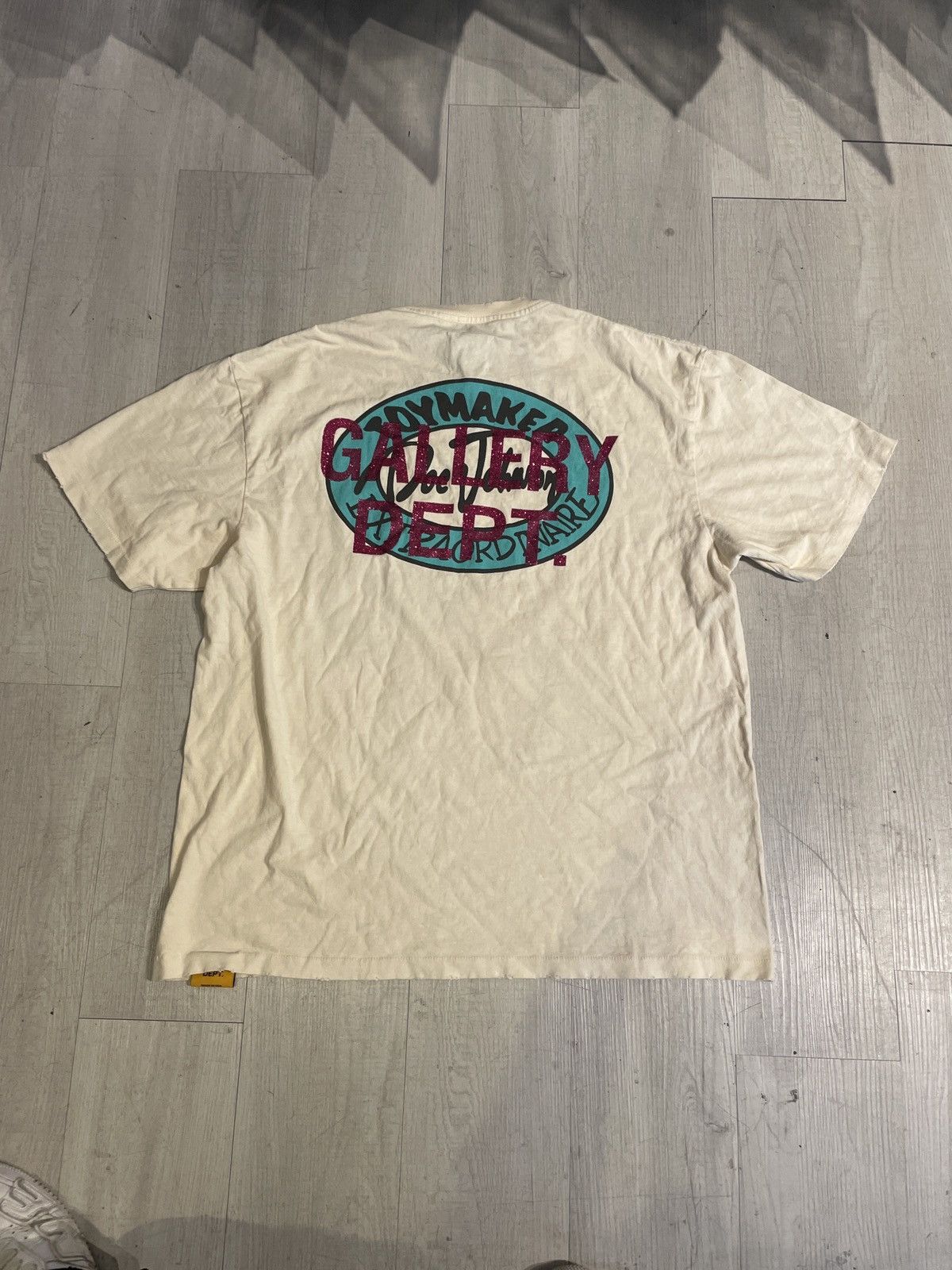 Gallery Dept. Gallery Dept. Dead Batteries T-Shirt Cream L Size US L / EU 52-54 / 3 - 2 Thumbnail