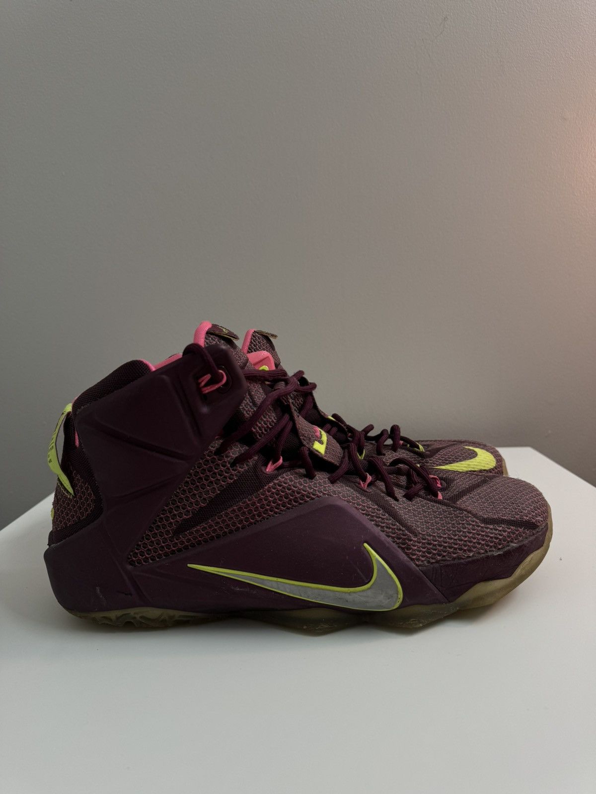 Nike × Other Nike lebron 12 XII double helix burgundy Size US 13 / EU 46 - 2 Thumbnail