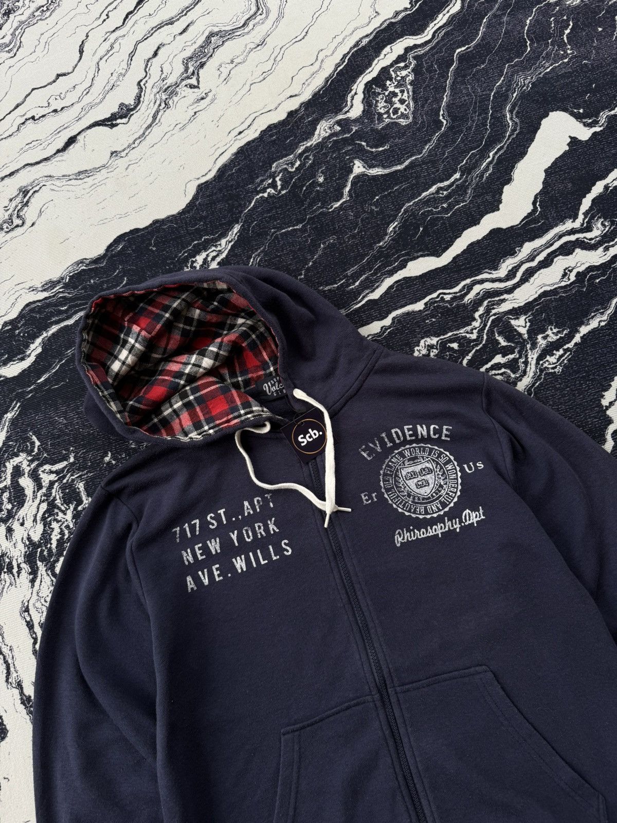 Japanese Brand × Vintage Valcanic 717 st, apt new york ziphoodie Size US M / EU 48-50 / 2 - 2 Thumbnail