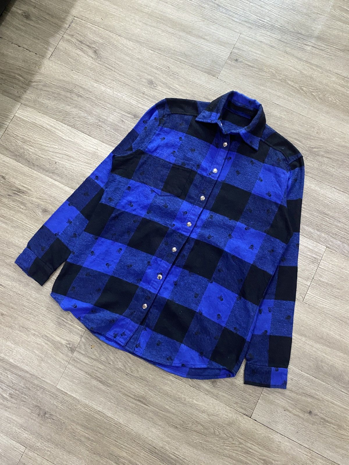 Hysteric Glamour × If Six Was Nine × Japanese Brand Flannel shirt Glad News Size US M / EU 48-50 / 2 - 3 Thumbnail