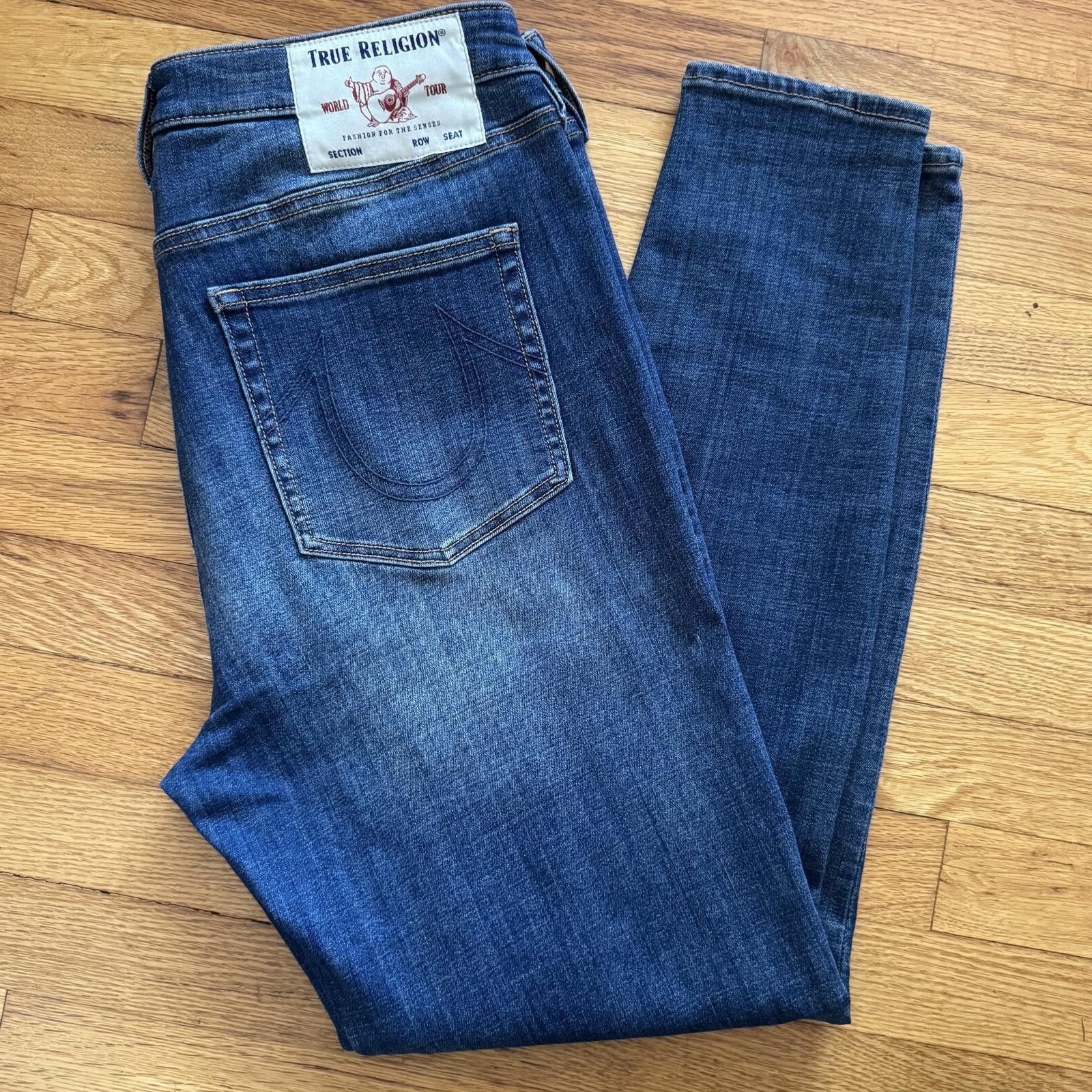 True Religion True Religion Halle Distressed Jeans-32 Size 30" / US 8 / IT 44 - 3 Thumbnail