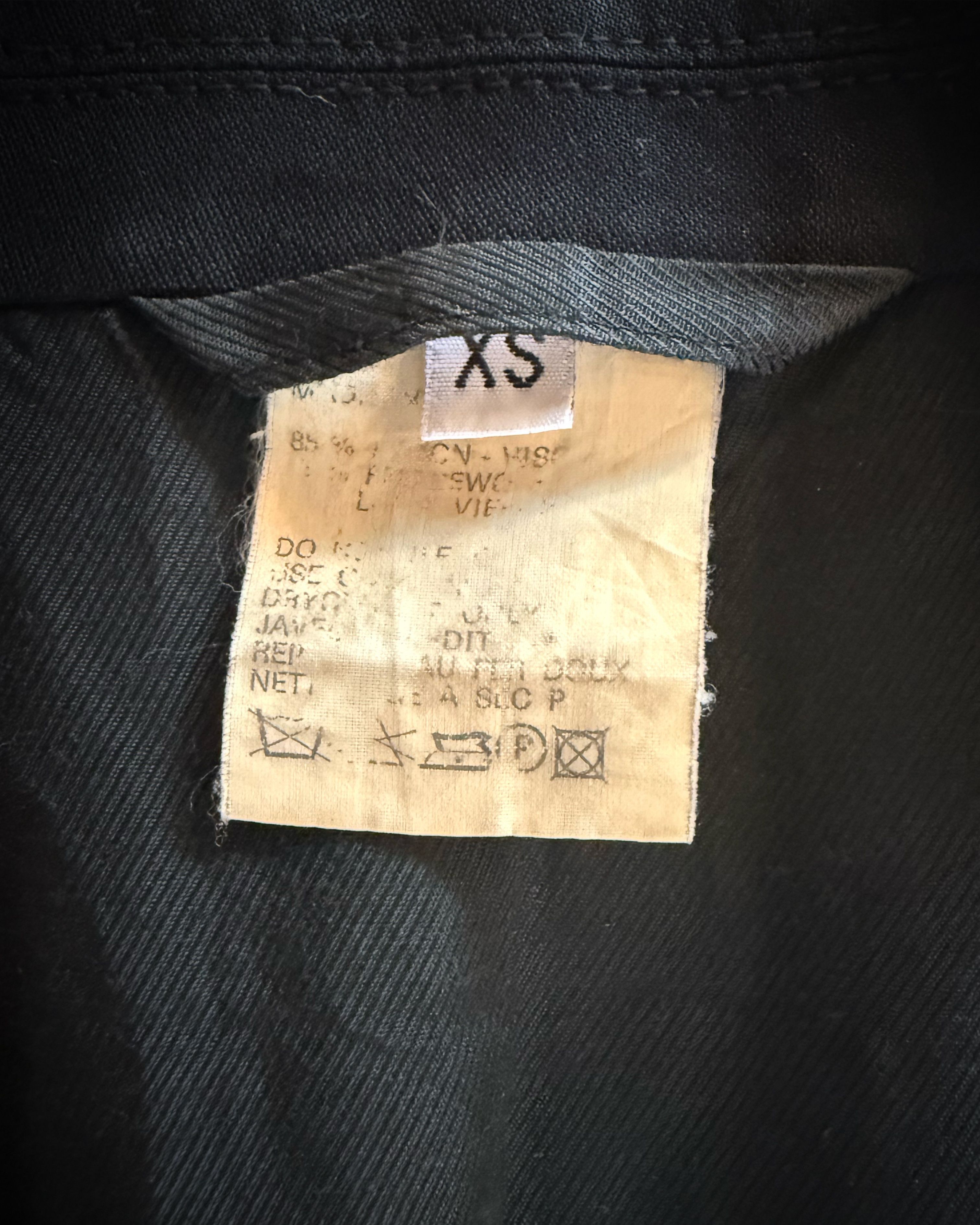 Ann Demeulemeester ANN DEMEULESMEESTER SS1998 RUNWAY LAPEL PAOCKET BLAZER Size XS / US 0-2 / IT 36-38 - 4 Thumbnail