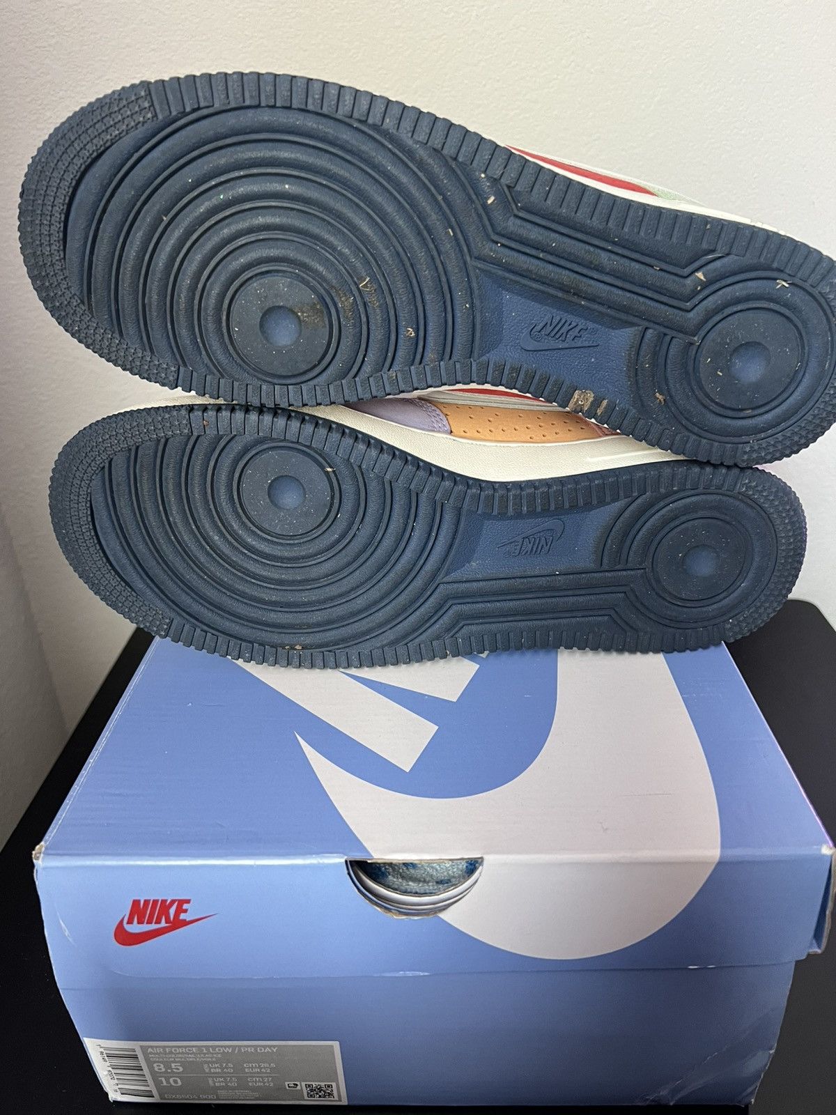 Nike Nike Air Force 1 Low “Puerto Rico Boricua” Size US 8.5 / EU 41-42 - 7 Thumbnail