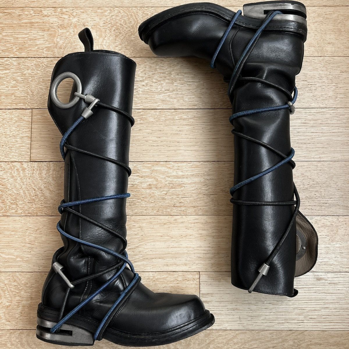激安の Dirk AW96 Bikkembergs Dirk Bikkembergs Bungee High Knee 靴