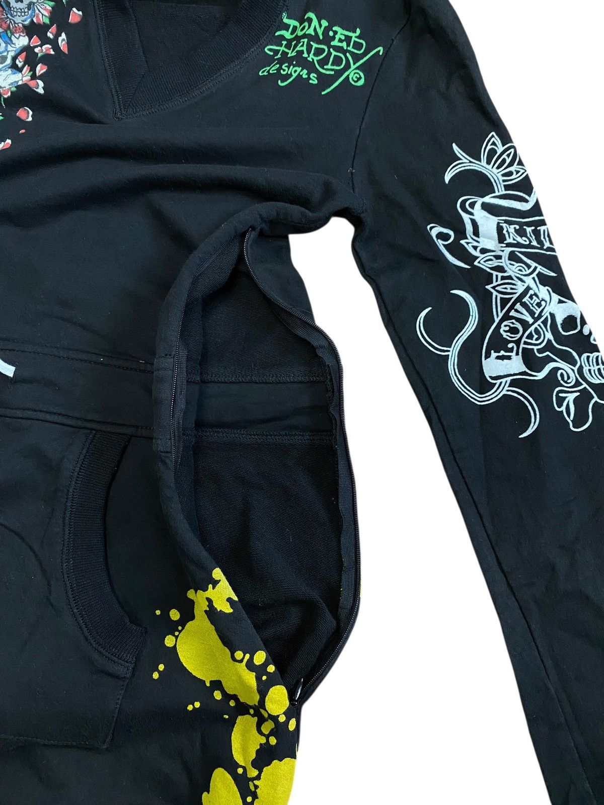 Ed Hardy Rare Ed Hardy Hoodie Size XS / US 0-2 / IT 36-38 - 3 Thumbnail
