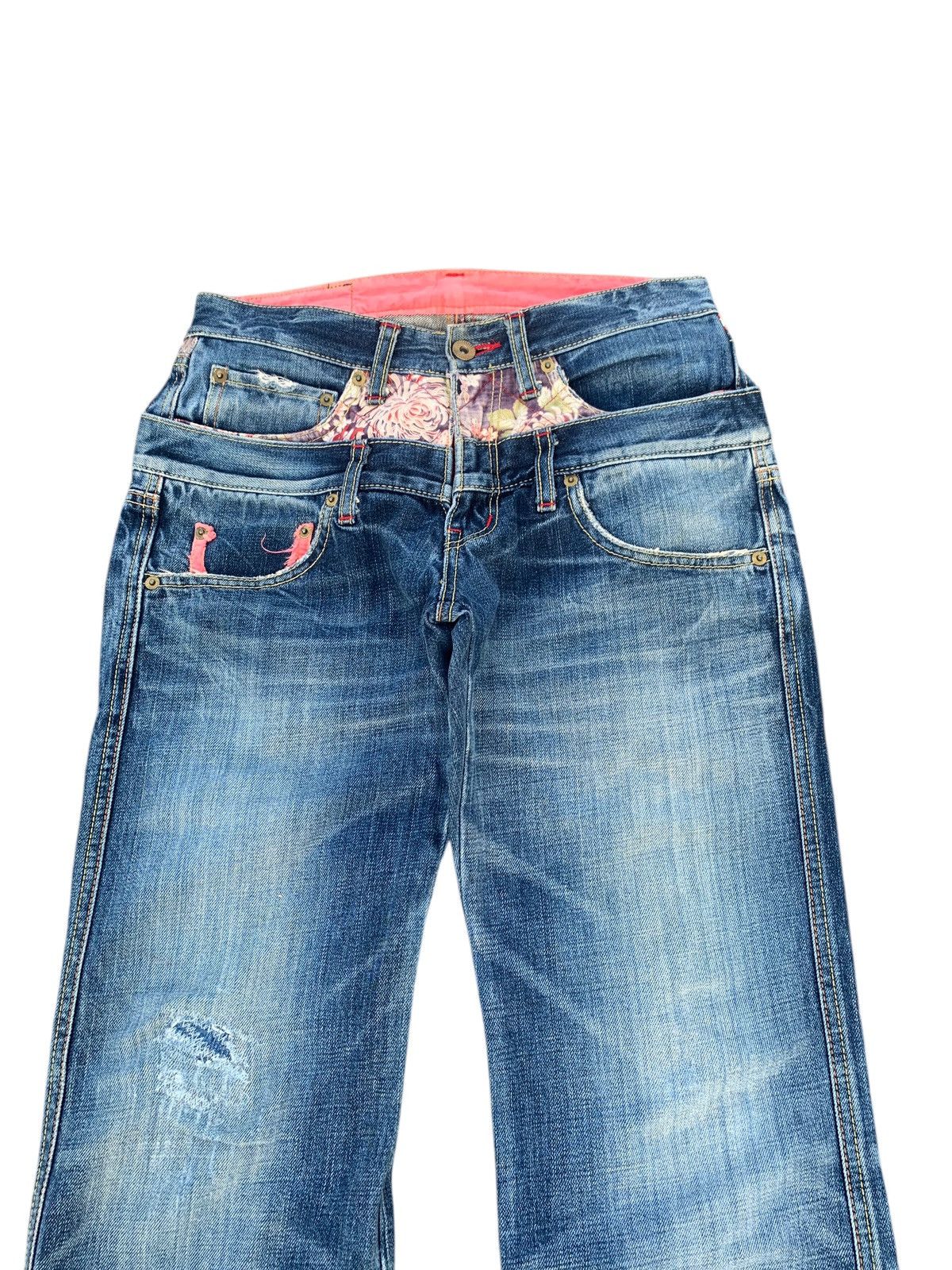 Eternal DOUBLE WAIST ETERNAL JAPANESE TRADITIONAL DESIGN DENIM Size US 29 - 7 Thumbnail