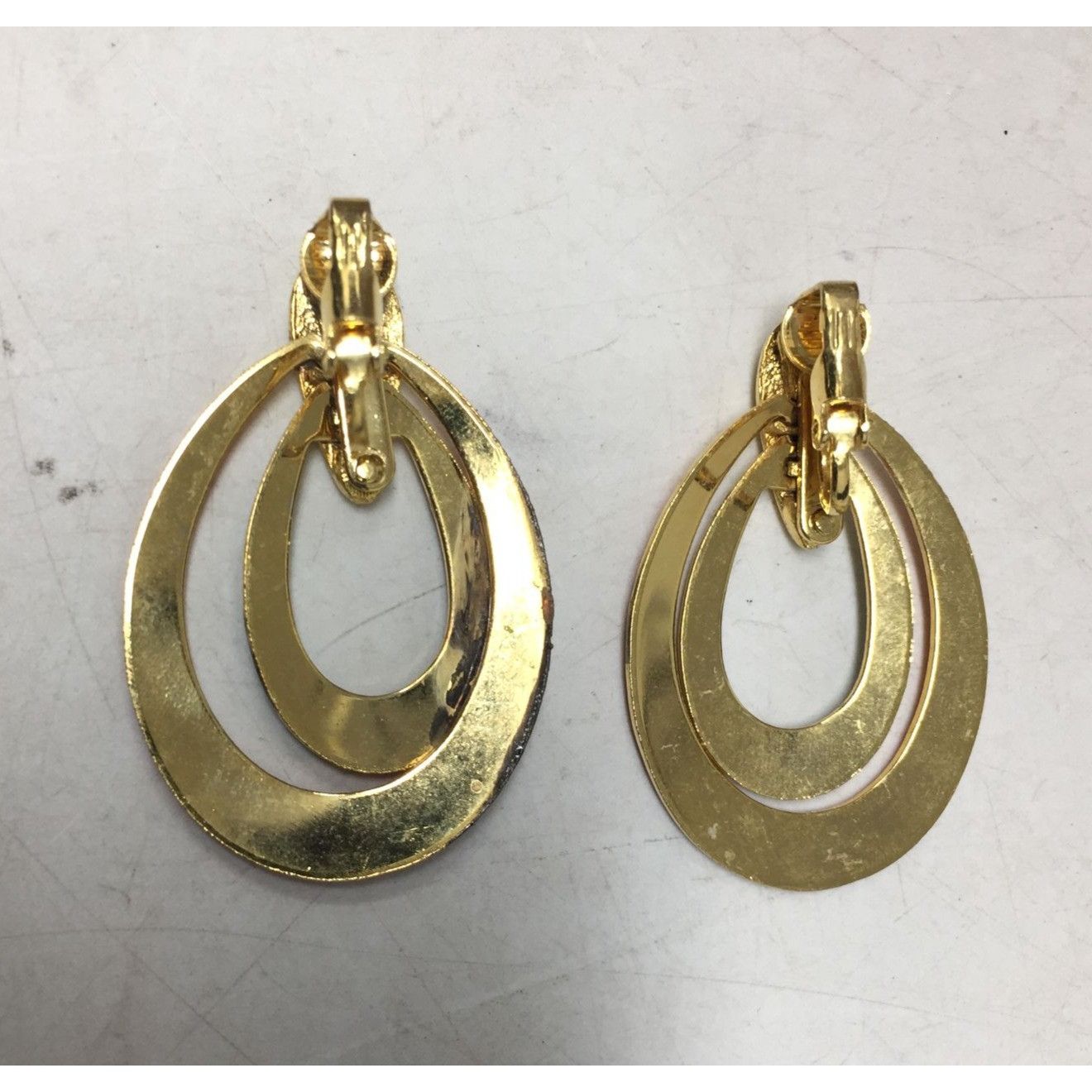 Other Women's Gold Tone Orange and Green Earrings Size ONE SIZE - 2 Thumbnail