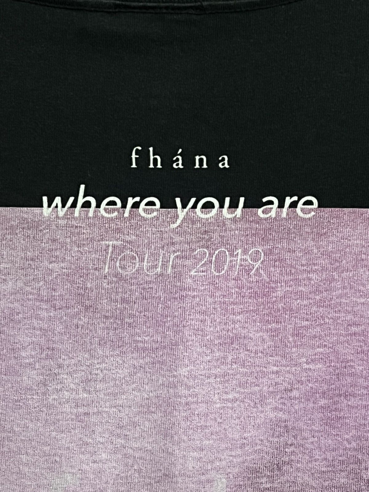 Band Tees Fhana Where You Are Tour 2019 Band Tee “fade” L Size US L / EU 52-54 / 3 - 13 Thumbnail