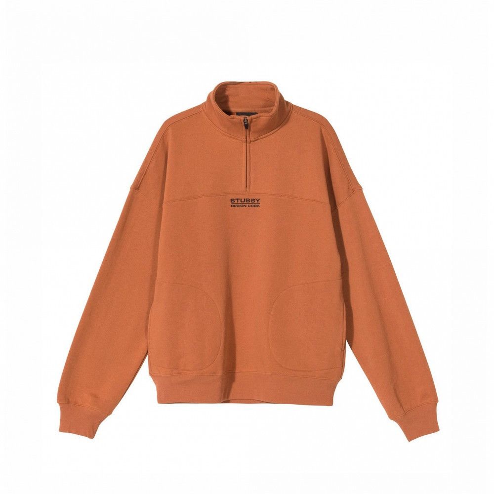 Stussy Stussy Half Zip Pullover Crewneck Sweatshirt Size US S / EU 44-46 / 1 - 5 Thumbnail
