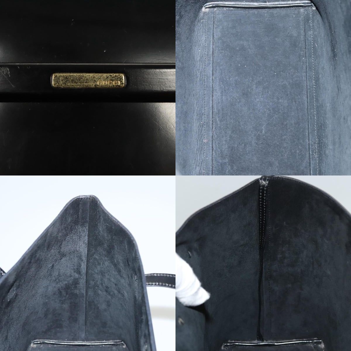 Gucci GUCCI Shoulder Bag Enamel Black 000 2058 0559 0 Size ONE SIZE - 11 Thumbnail