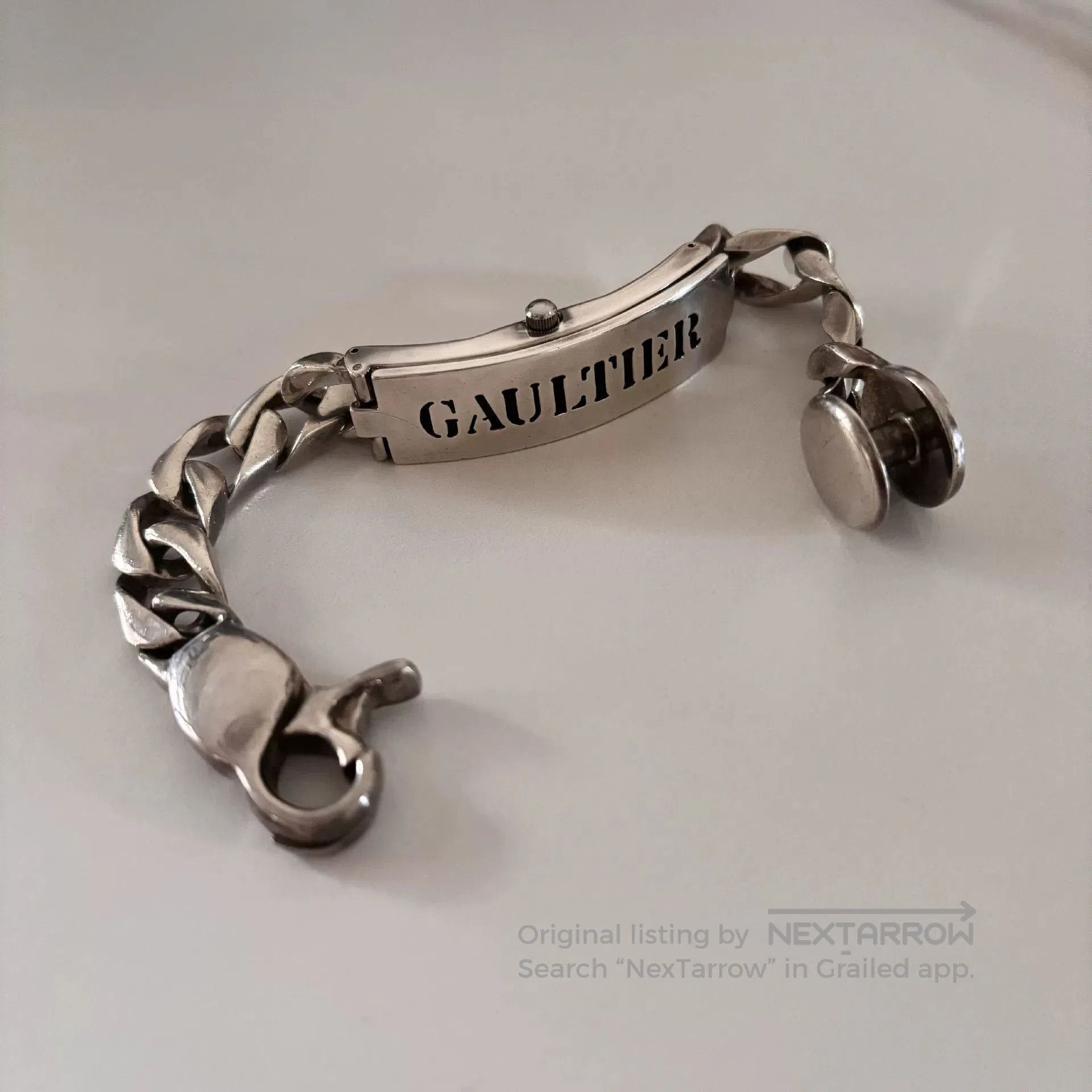 Jean Paul Gaultier Jean Paul Gaultier Archive Silver Watch. Size ONE SIZE - 3 Thumbnail