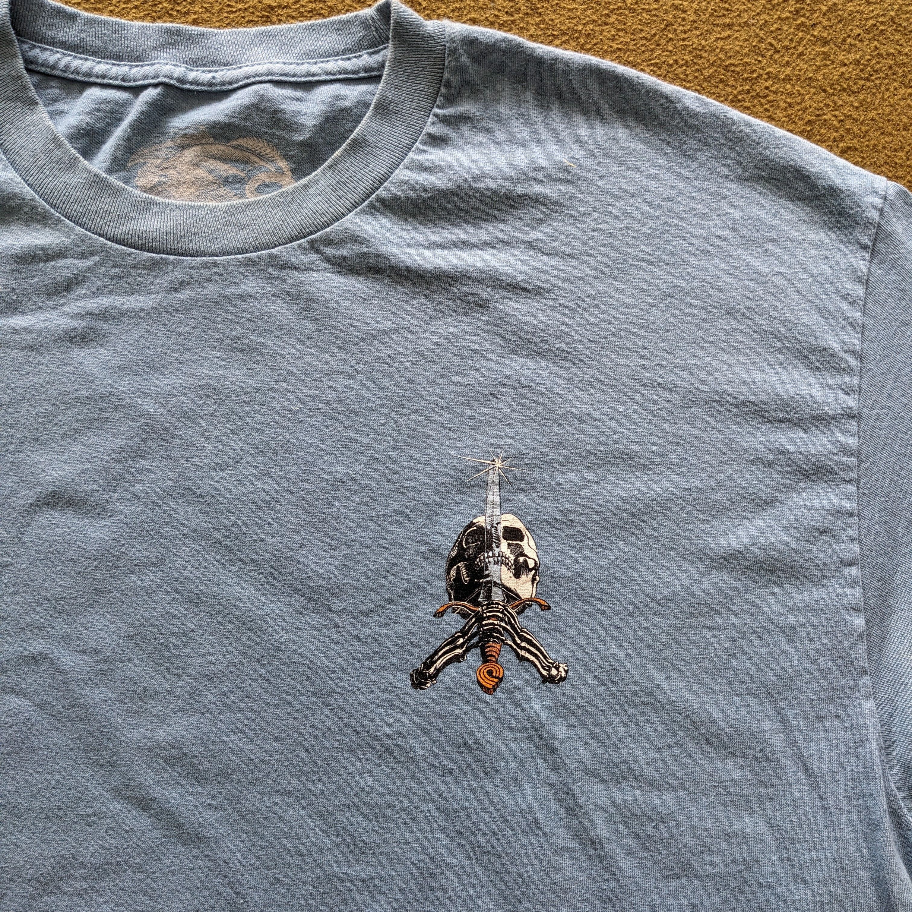 Vintage Vintage POWELL PERALTA Skulls Design T-shirt Size US XL / EU 56 / 4 - 4 Thumbnail