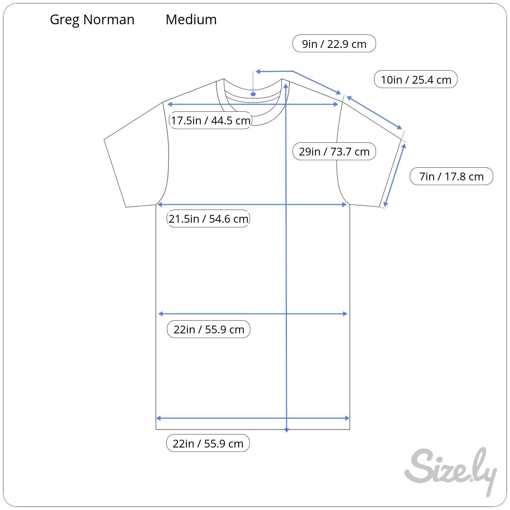 Greg Norman Greg Norman Medium Heathered Navy Blue Short Sleeve T-Shirt Size US M / EU 48-50 / 2 - 2 Thumbnail