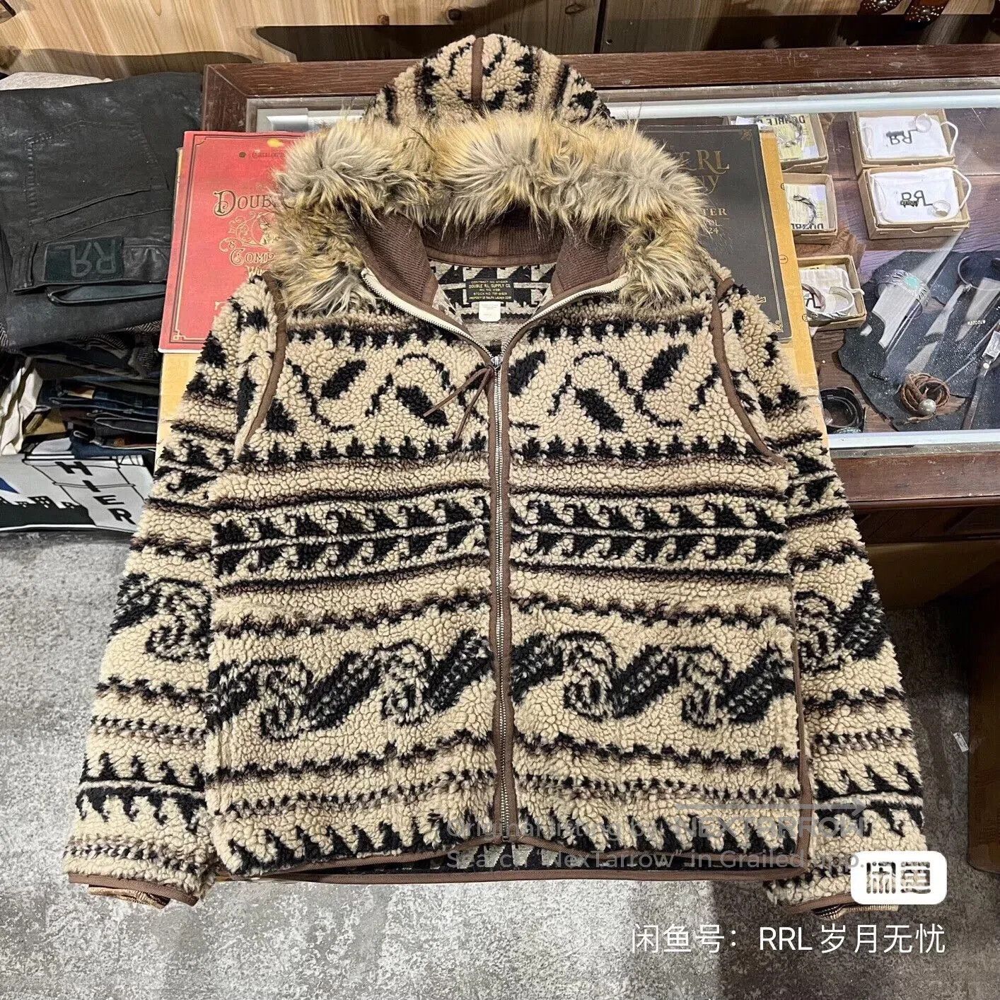 RRL Ralph Lauren RRL Double RL Fur Lined Jacket. Size US L / EU 52-54 / 3 - 1 Thumbnail