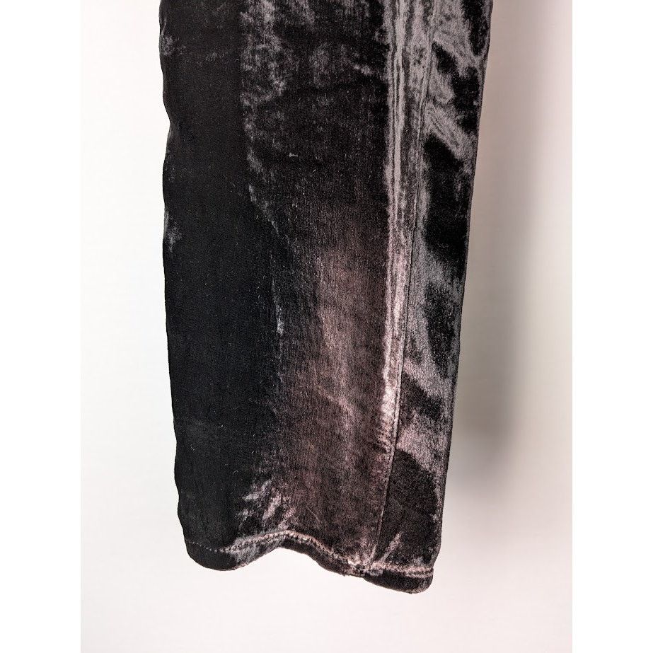 Saint Laurent Paris o1rshd1 Skinny 5 Pockets Pants Devore Pelo Black Light Beach Size US 30 / EU 46 - 5 Thumbnail