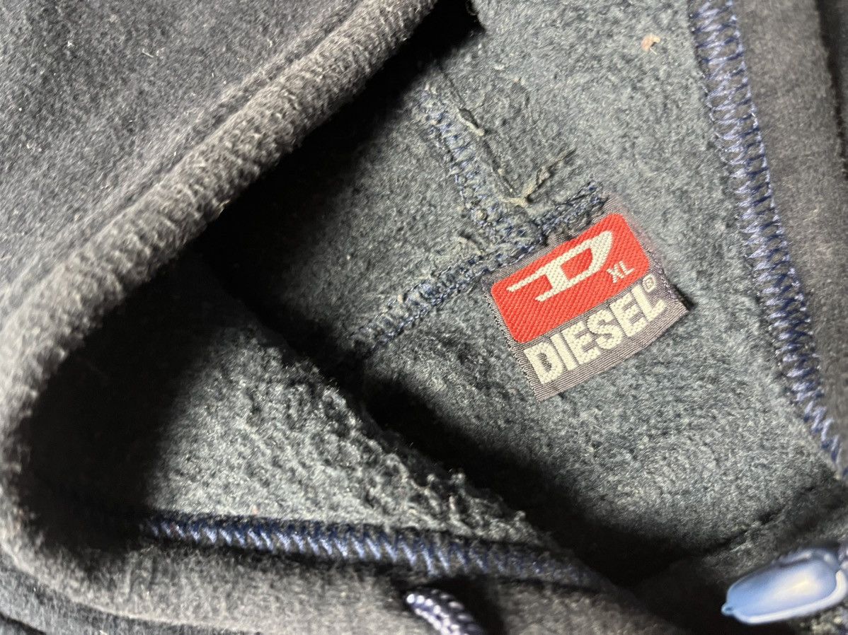 Diesel Diesel hoodie baggy spellout embroider logo size XLarge Size US XL / EU 56 / 4 - 4 Thumbnail