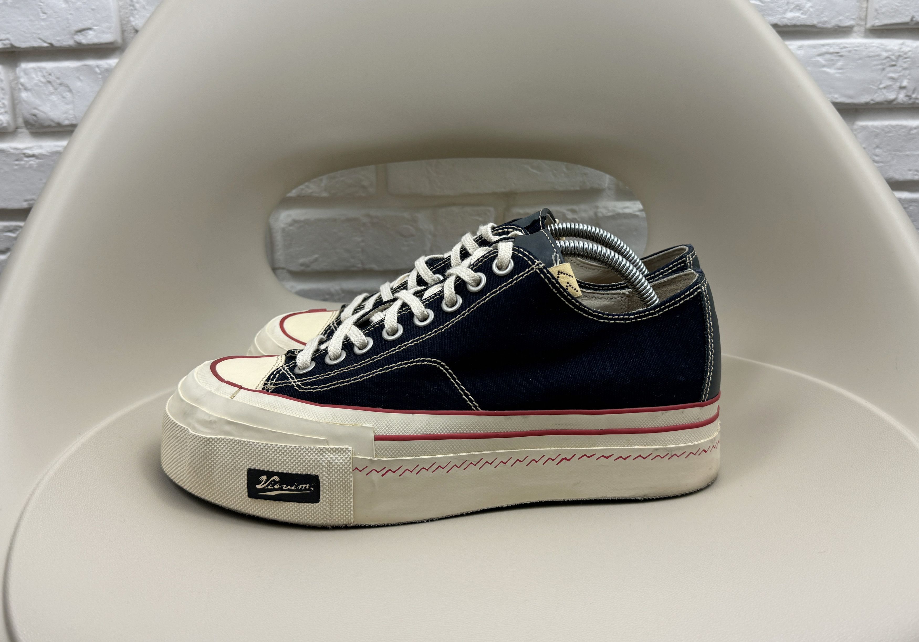 Japanese Brand Visvim Skagway Lo G.Patten Canvas Sneakers Hand Made US 8.5 Size US 8.5 / EU 41-42 - 5 Thumbnail