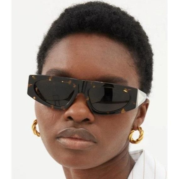 Bottega Veneta NEW BOTTEGA VENETA SUNGLASSES BV1277S 002 WOMEN HAVANA Size ONE SIZE - 2 Thumbnail