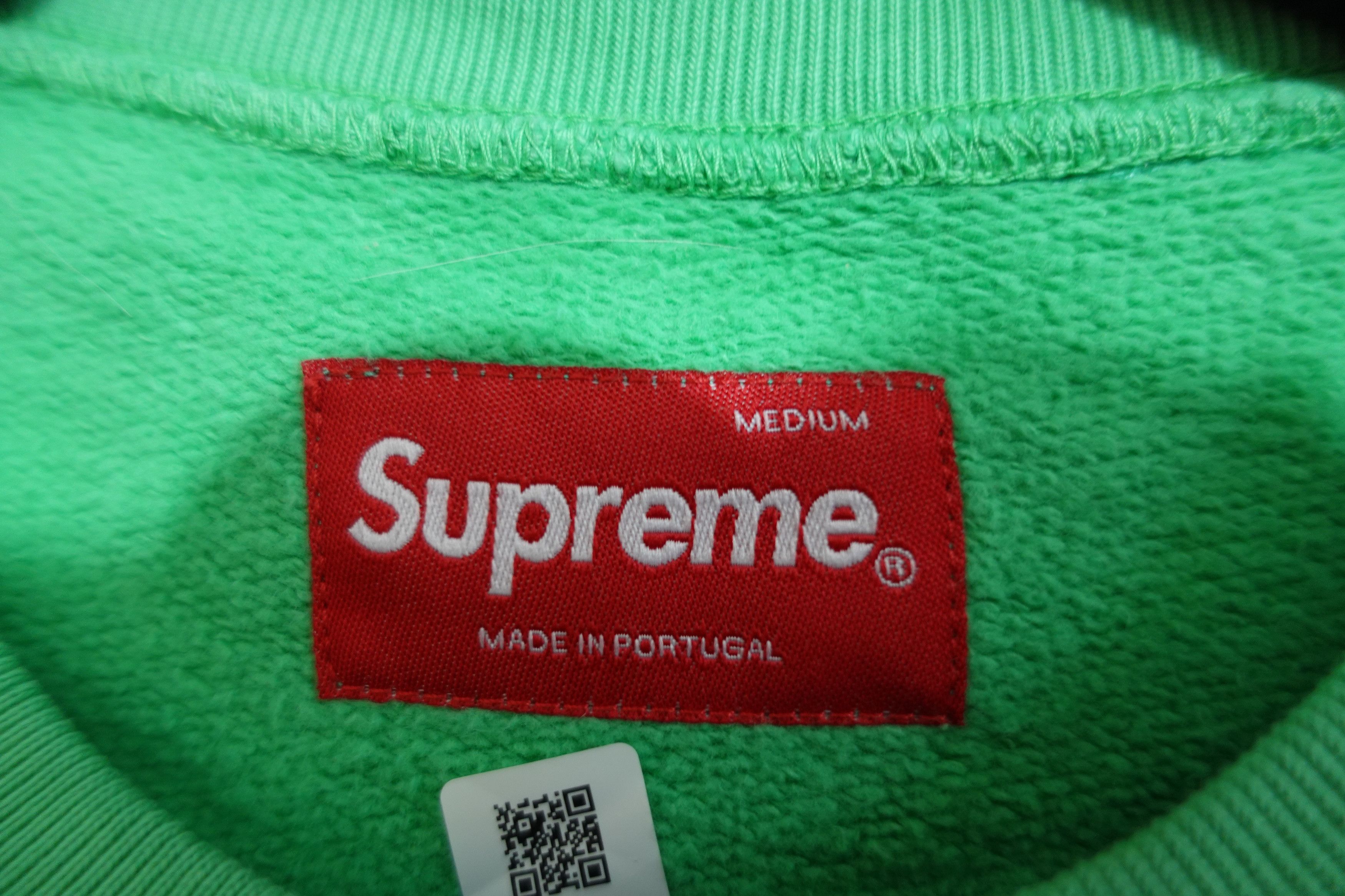 Supreme Supreme Dipped Crewneck Green Two tone Size US M / EU 48-50 / 2 - 8 Thumbnail