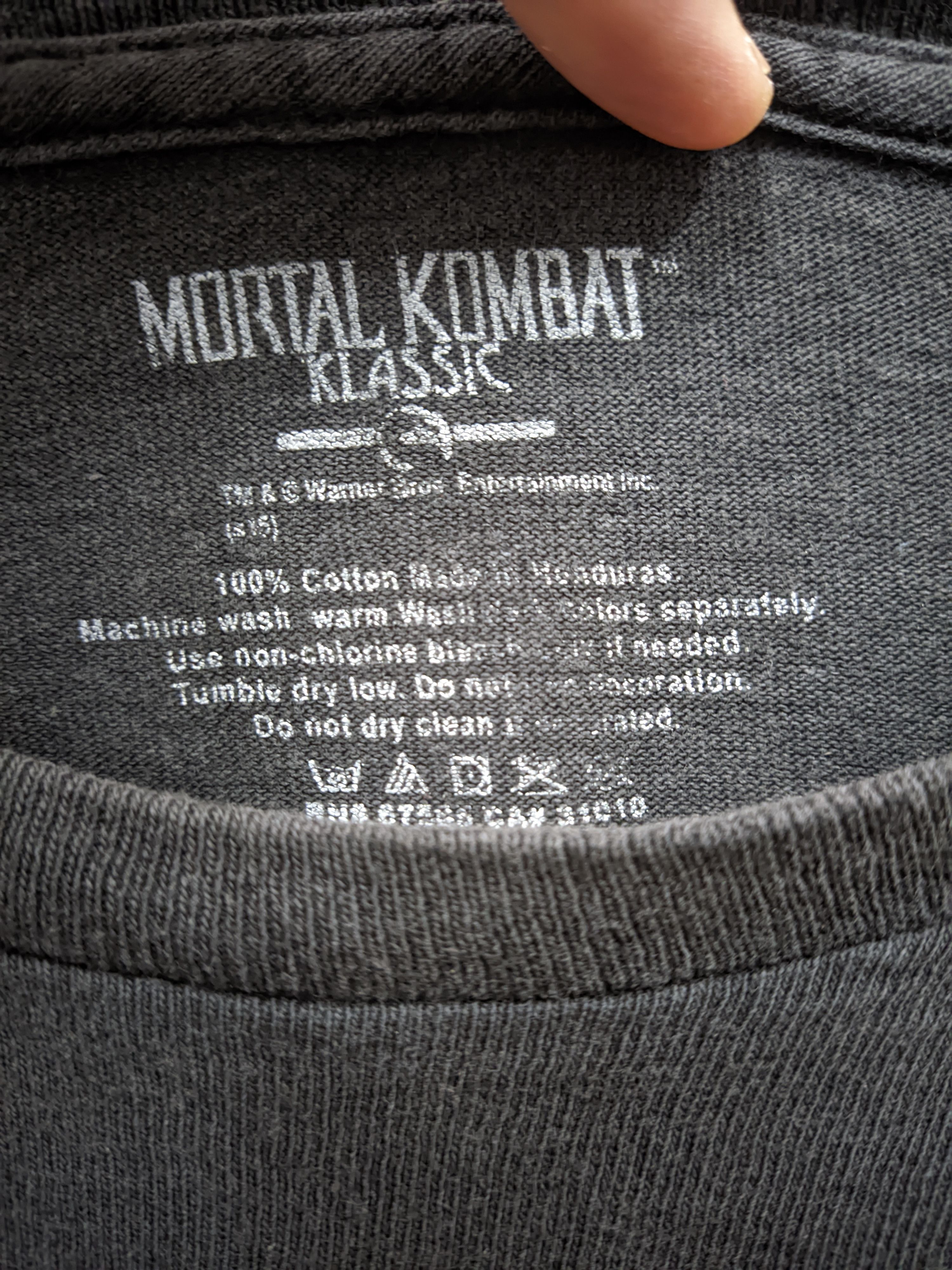 Warner Bros Tshirts Mortal Kombat Klassic Big Logo Size US M / EU 48-50 / 2 - 4 Thumbnail