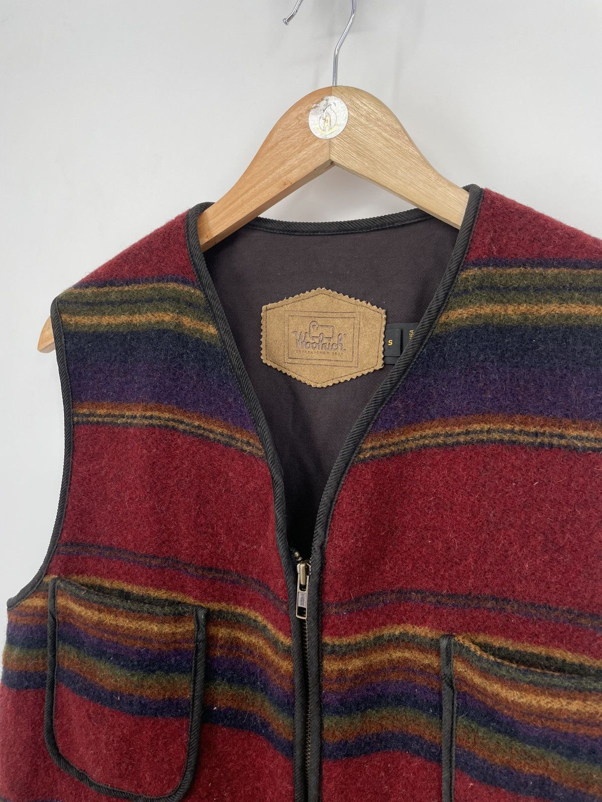 Woolrich Woolen Mills Woolrich Striped Vest Size US M / EU 48-50 / 2 - 3 Thumbnail