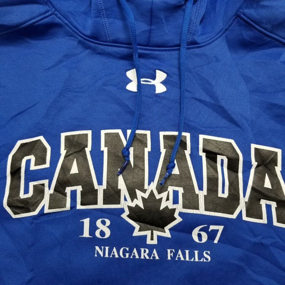 Under Armour Under Armour Hoodie Men Small Long Sleeve Pullover Niagara Size US S / EU 44-46 / 1 - 6 Thumbnail