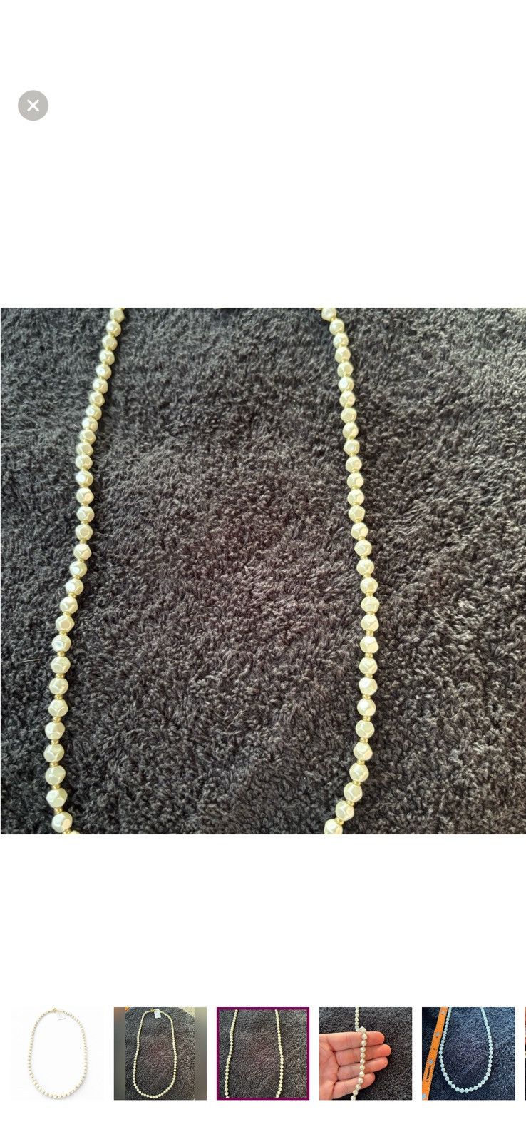 Talbots Talbots Semi Precious Pearl Beaded Necklace Gold Tone NWT C Size ONE SIZE - 5 Thumbnail