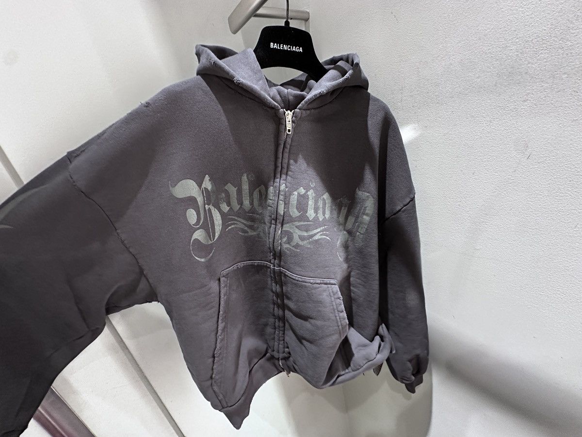 Balenciaga Balenciaga Tacky zip up hoodie Size US S / EU 44-46 / 1 - 6 Thumbnail