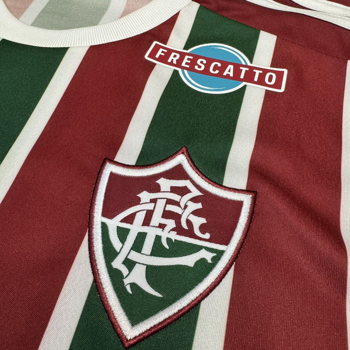 Adidas Fluminense 15/16 home shirt #10 Ronaldinho Size US L / EU 52-54 / 3 - 7 Thumbnail