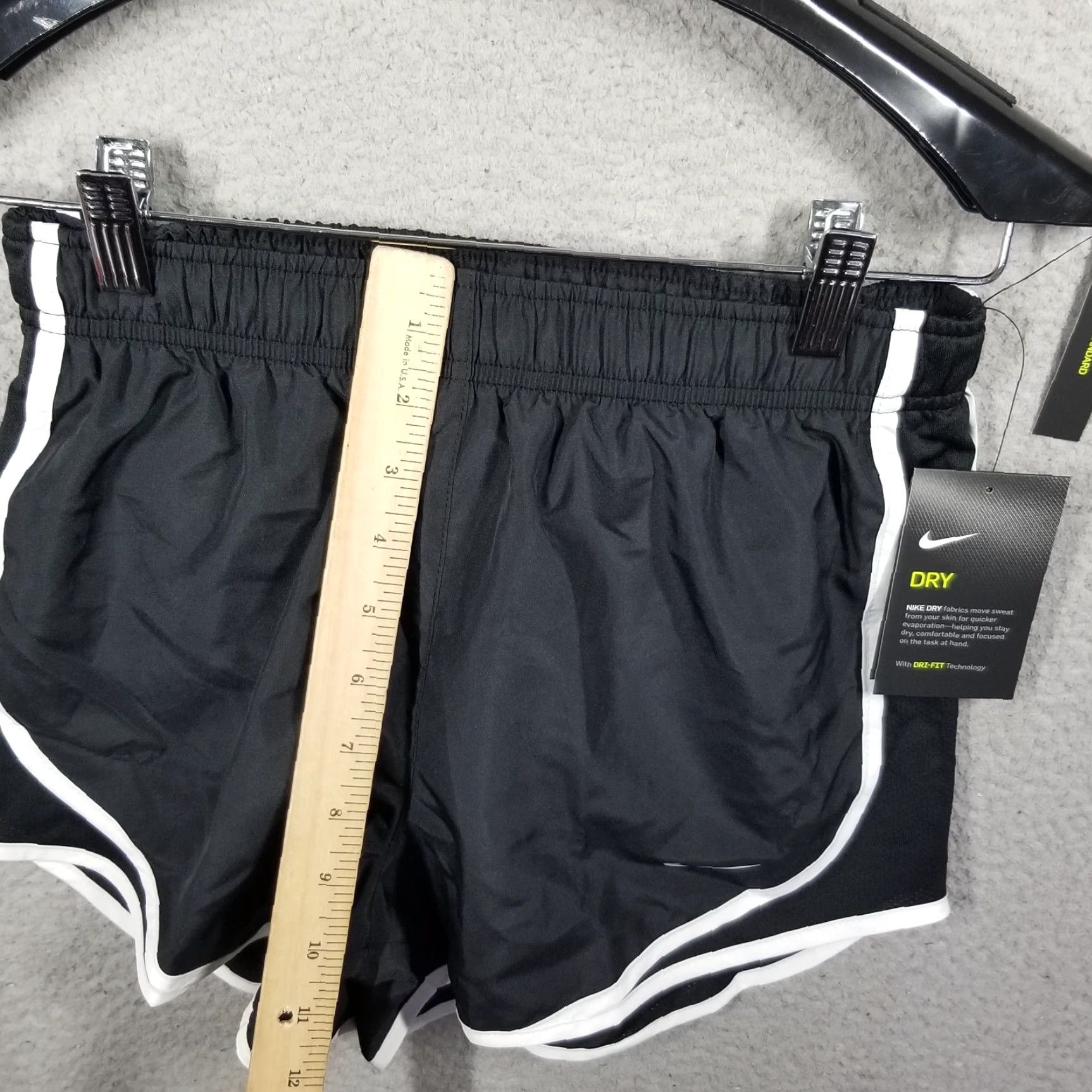 Nike Nike Tempo Running Shorts Womens XS Black Lined 831558 NWT Size 26" / US 2 / IT 38 - 6 Thumbnail