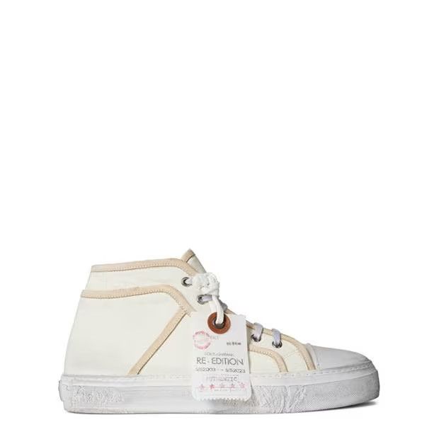 image of Dolce Gabbana O1G2R1Mq0324 Trainers In Ivory Shoes, Men's (Size 9)