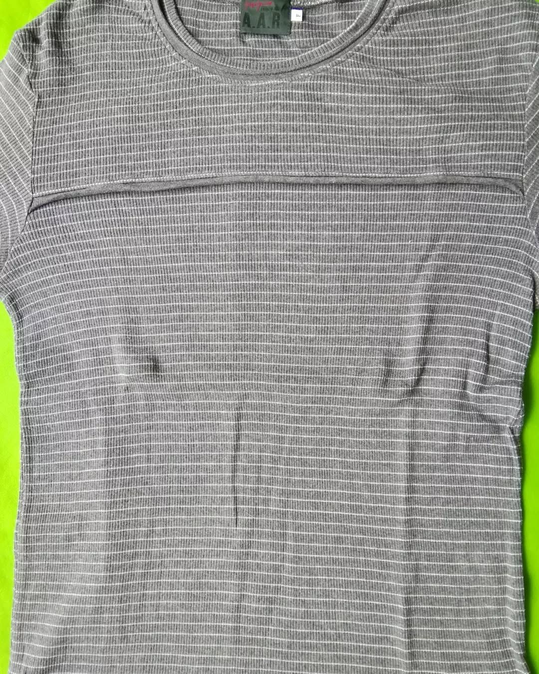 Yohji Yamamoto Vintage Yohji Yamamoto A.A.R D'Urban Grey Tees Size US M / EU 48-50 / 2 - 2 Thumbnail