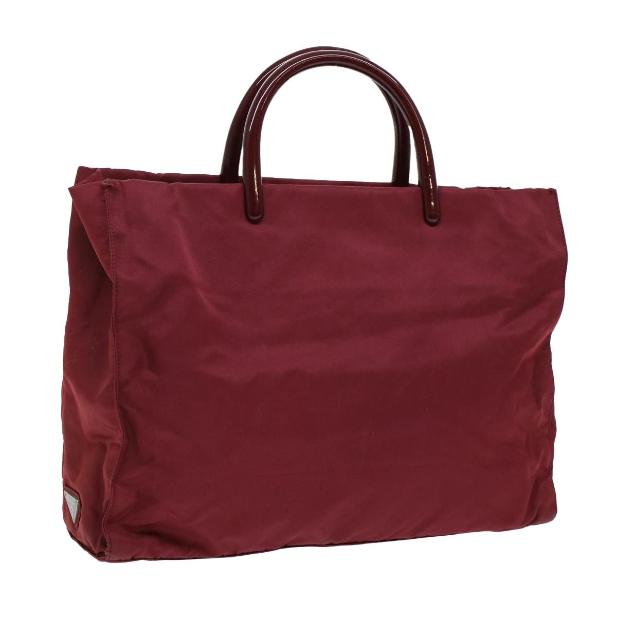 Prada PRADA Hand Bag Nylon Red Size ONE SIZE - 1 Thumbnail