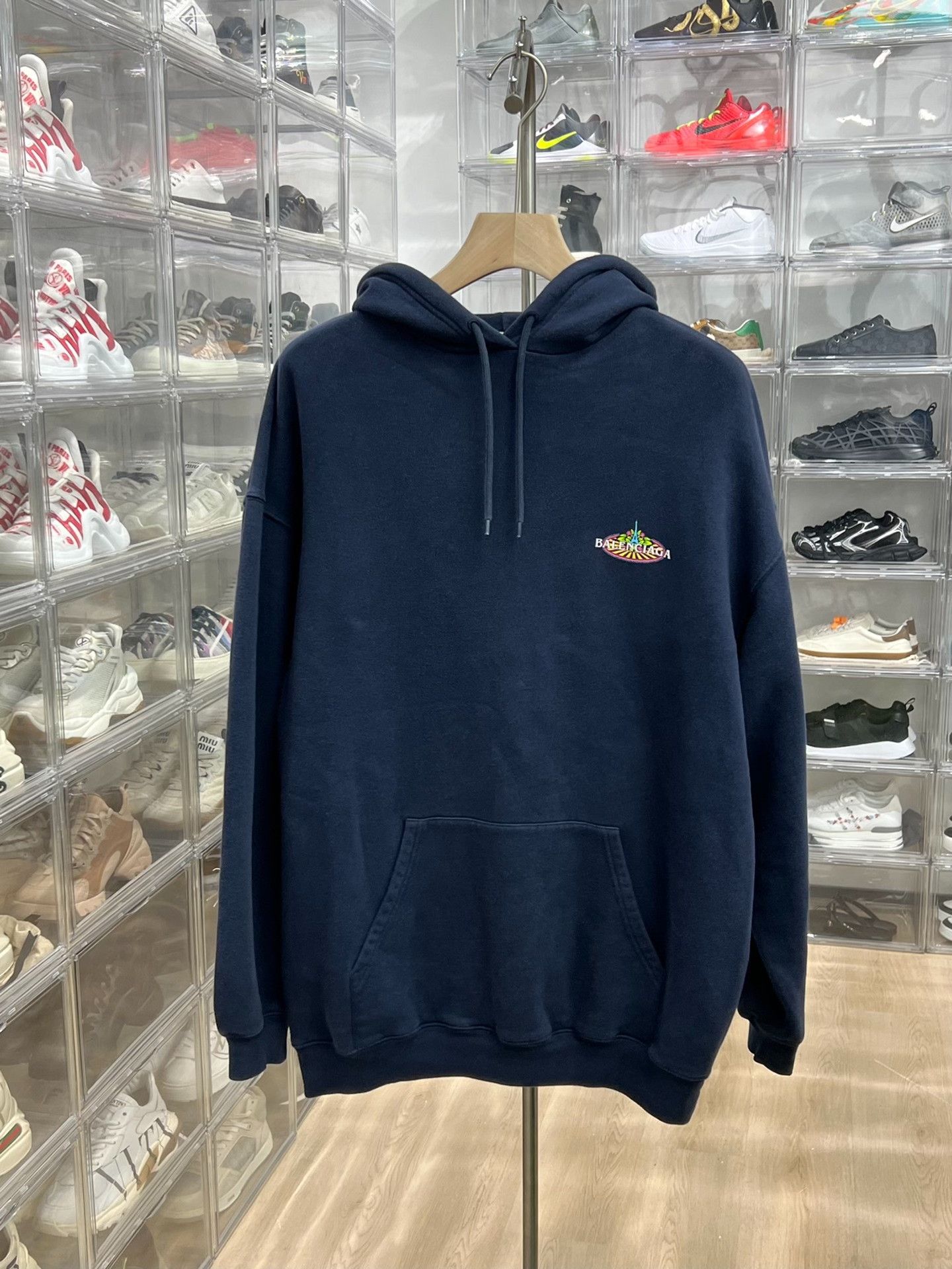Balenciaga Balenciaga Rainbow Multi Hoodie s Men Size US S / EU 44-46 / 1 - 1 Thumbnail