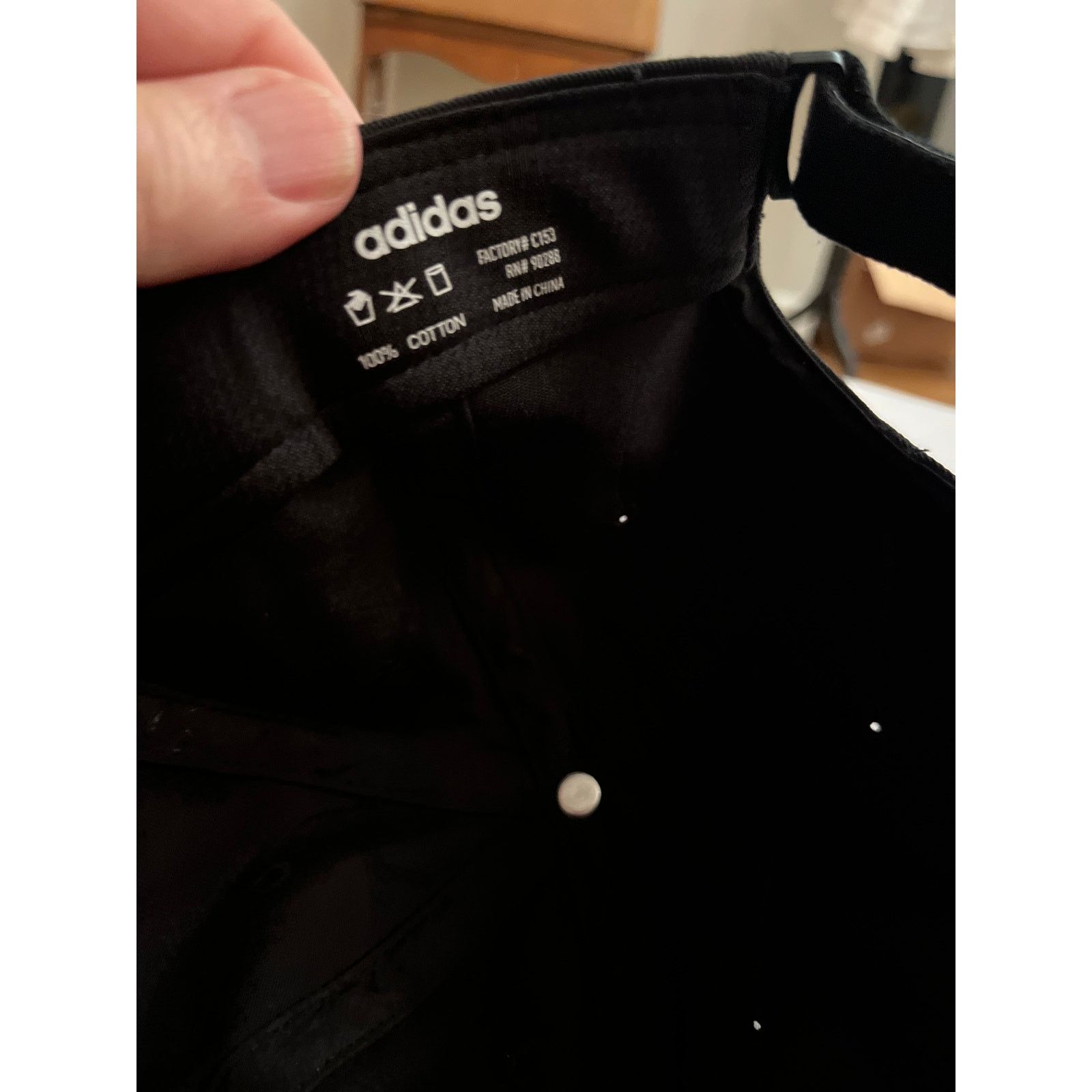 Adidas adidas Relaxed Performance Strapback Hat Black Tonal Size ONE SIZE - 8 Thumbnail