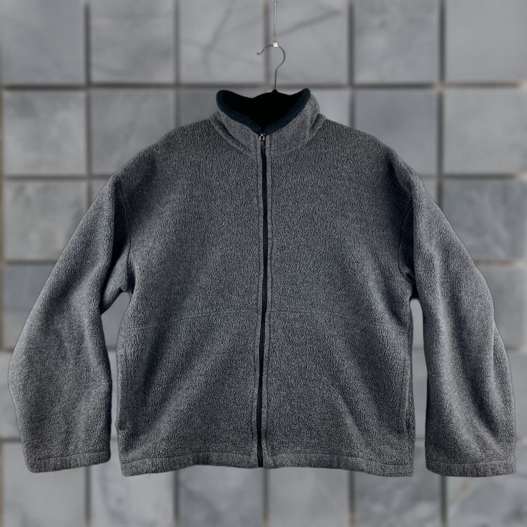 Avalanche Avalanche Jacket Mens 2XL Gray Fleece Full Zip High Neck Windbreaker All Seasons Regular Jacket Mens (2XL) Size US XXL / EU 58 / 5 - 1 Thumbnail