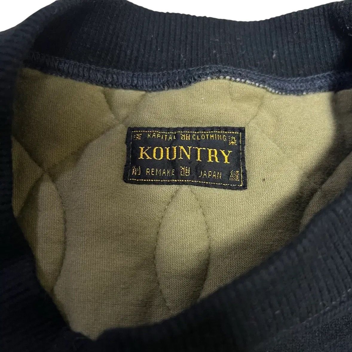 Kapital *rare* Kapital Japan Jamaica Quilted Sweatshirt Size US L / EU 52-54 / 3 - 6 Thumbnail