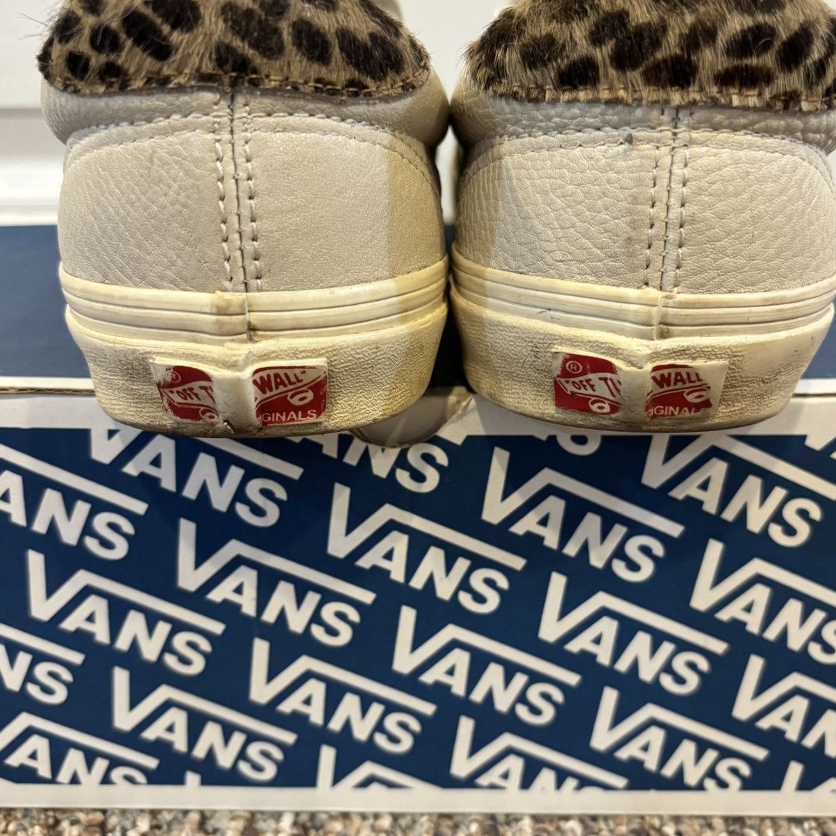 Vans Vans OG LX Leopard Print Cow-Hair Slip Ons Size US 9.5 / EU 42-43 - 3 Thumbnail