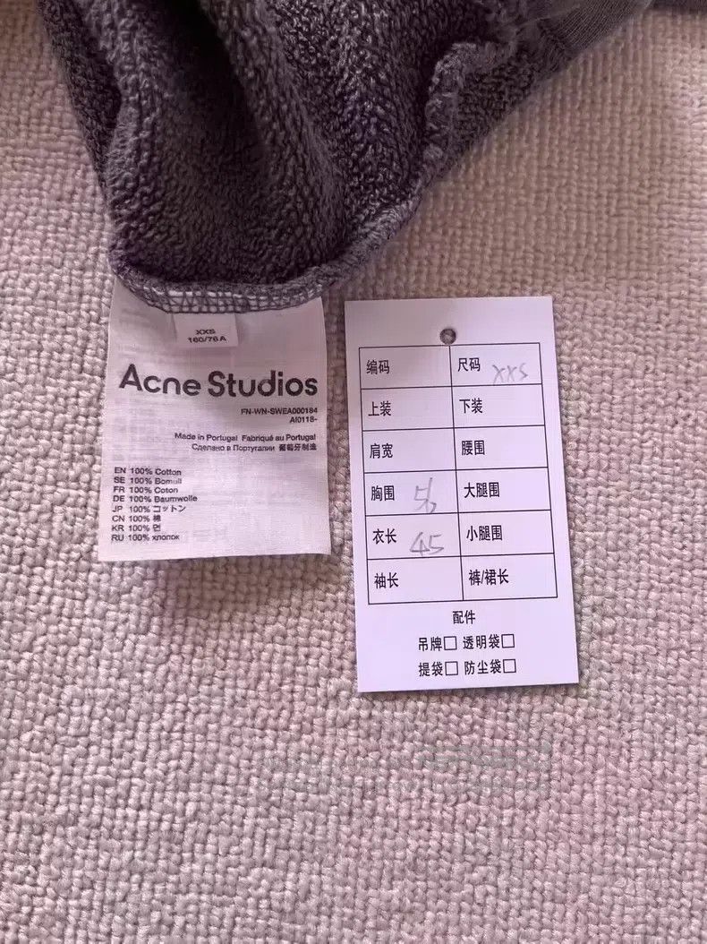 Acne Studios Acne Studios Pattern Printed Short Sleeve Round Neck Pullo Size XXS / US 00 / IT 34 - 2 Thumbnail