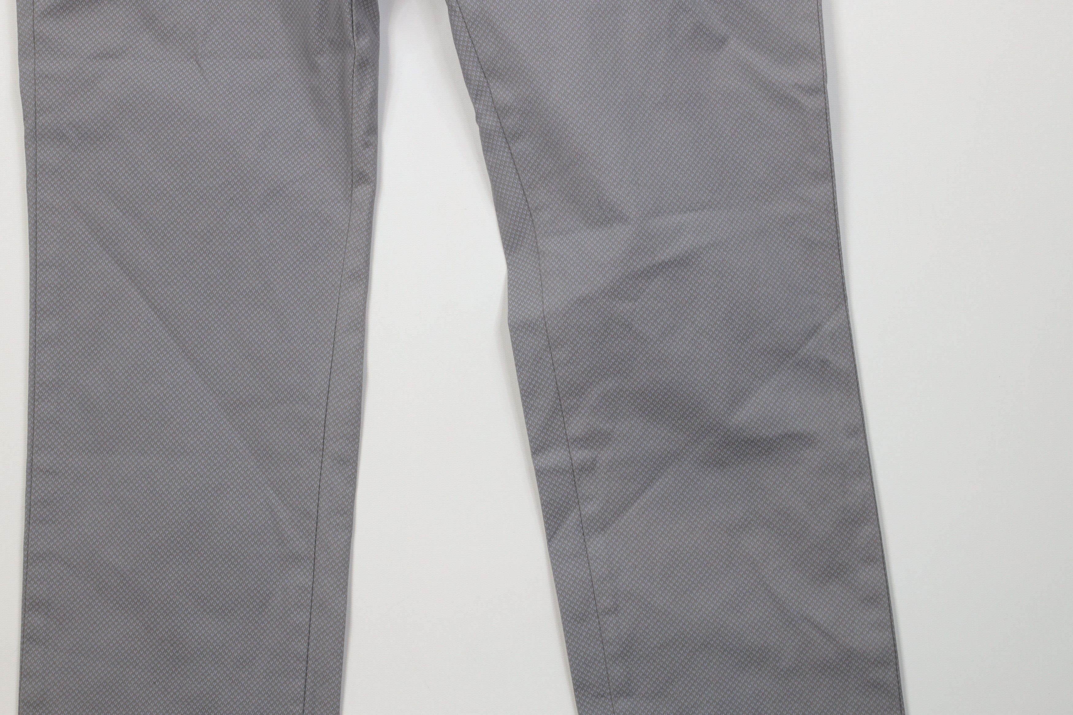Banana Republic New Banana Republic Aiden Stretch Chino Pants Gray Geometric Size US 32 / EU 48 - 4 Thumbnail