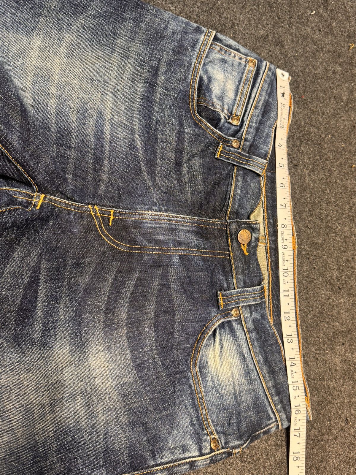 Nudie Jeans Nudie Jeans Co.-Grim Tim (Dry Organic) Made in Italy Size US 32 / EU 48 - 11 Thumbnail