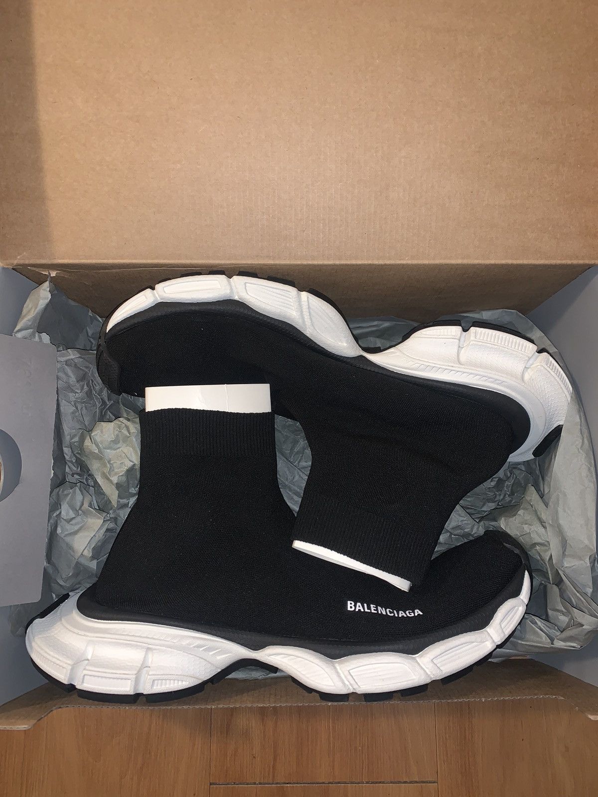 Grey Sock Balenciaga Speed Knitted Sneakers Balenciaga Speed