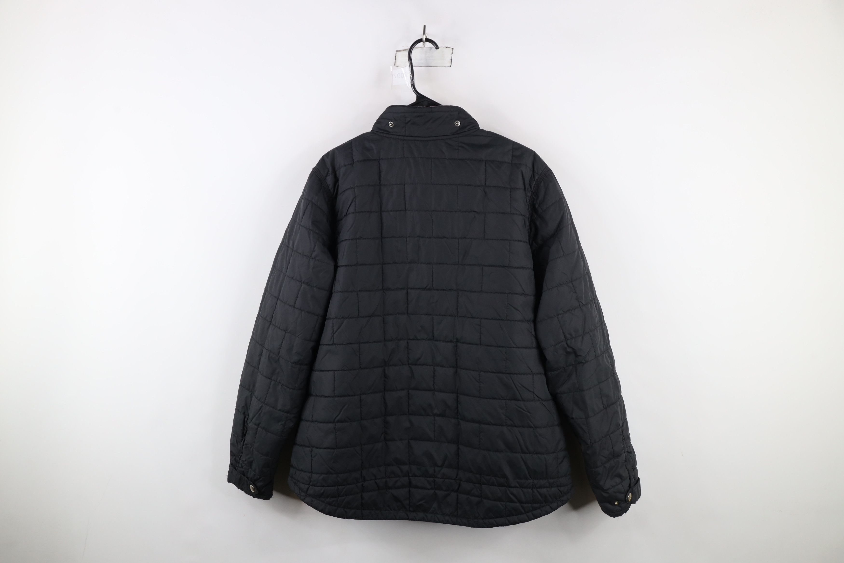 Carhartt × Vintage Vintage Y2K Carhartt Flannel Lined Quilted Puffer Jacket Size L / US 10 / IT 46 - 14 Thumbnail