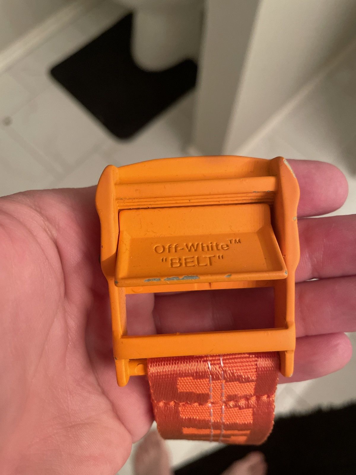 Off-White ORANGE INDUSTRIAL BELT Size ONE SIZE - 10 Thumbnail