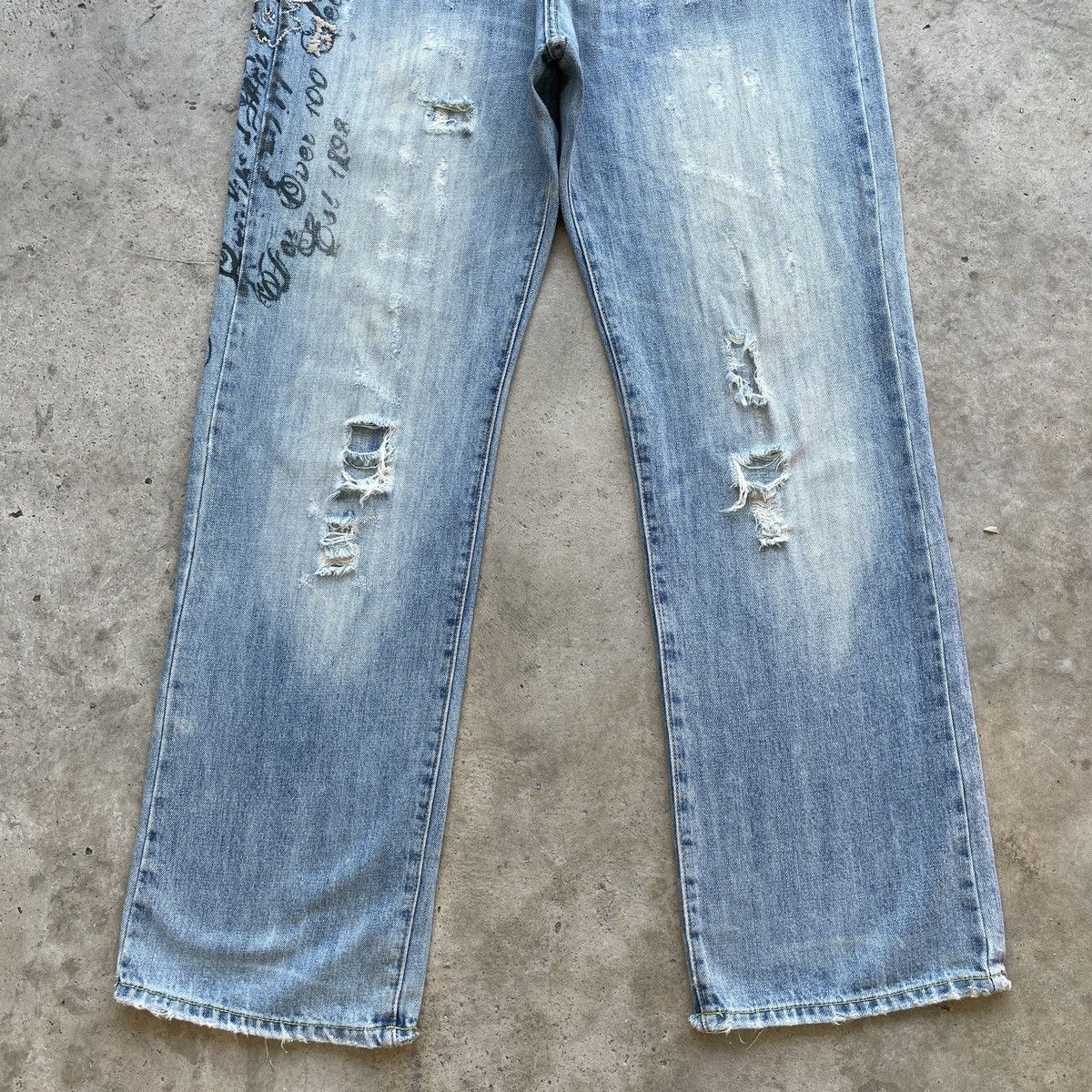 Abercrombie & Fitch Vintage Abercrombie & Fitch Rare Faded Denim Jeans Pants W31 Size US 31 - 4 Thumbnail