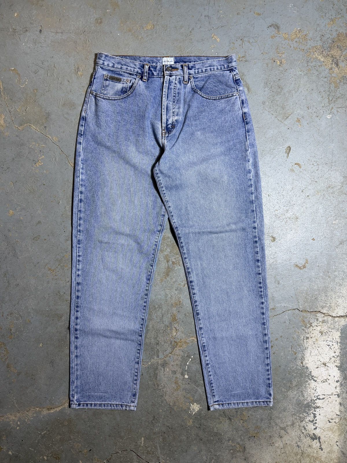 Calvin Klein Vintage Calvin Klein light denim jeans Size US 30 / EU 46 - 1 Thumbnail
