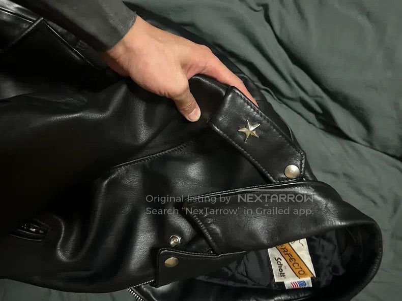 Schott Schott 613 Leather Jacket Size US XS / EU 42 / 0 - 7 Thumbnail