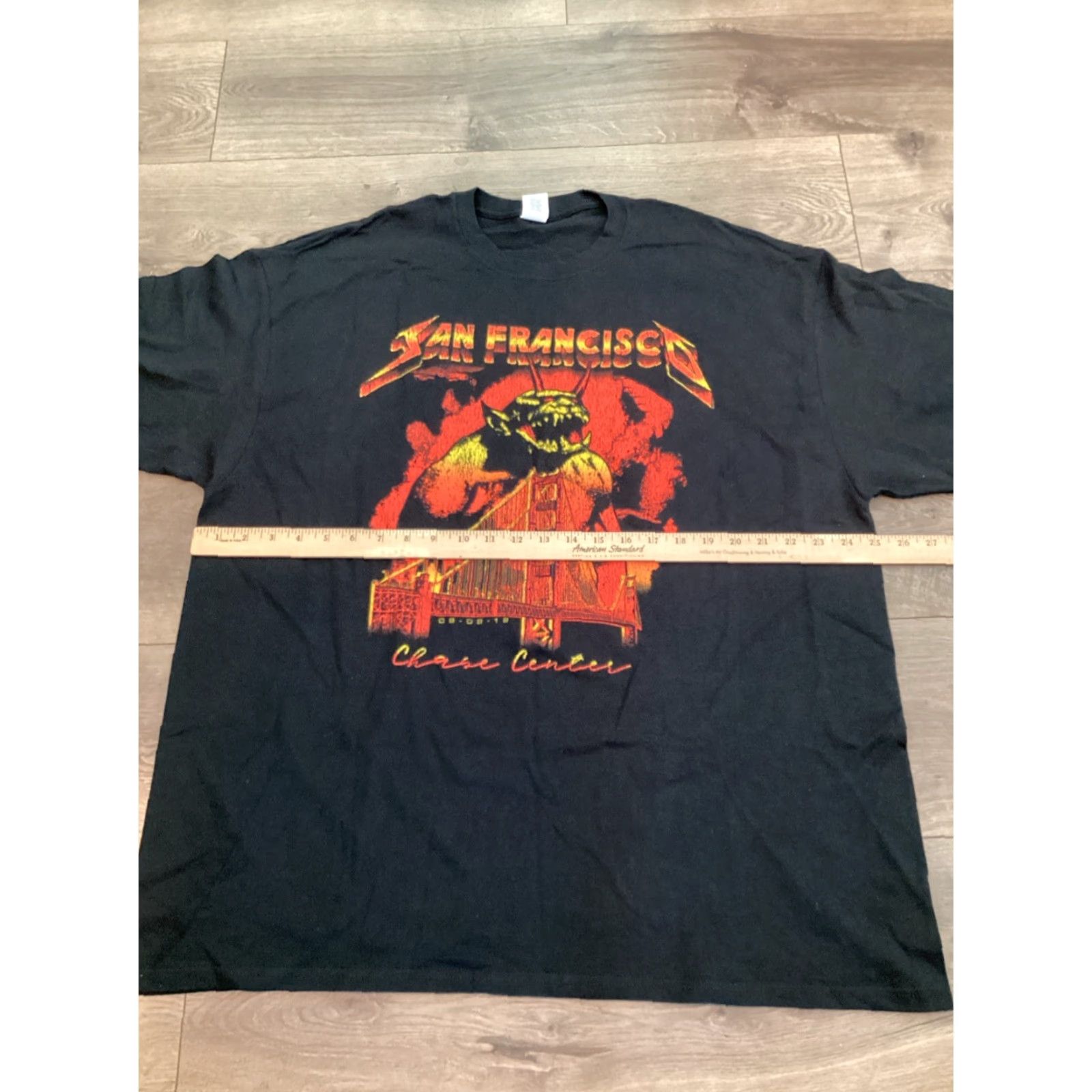 Vintage METALLICA Shirt Adult XXL Black Jump In The Fire Demon T-Shirt - Fire Theme - Music Band Tee Mens 2XL NM/NWOT Size US XXL / EU 58 / 5 - 3 Thumbnail