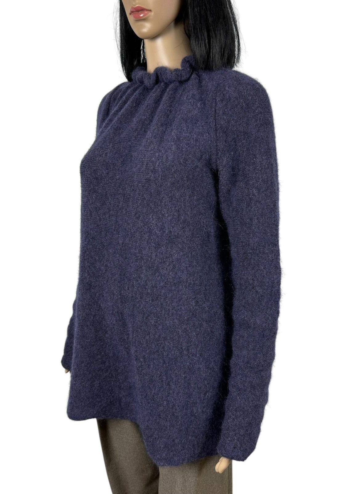 Designer Hindahl&Skudelny Wool-Mohair Sweater size M Size M / US 6-8 / IT 42-44 - 4 Thumbnail