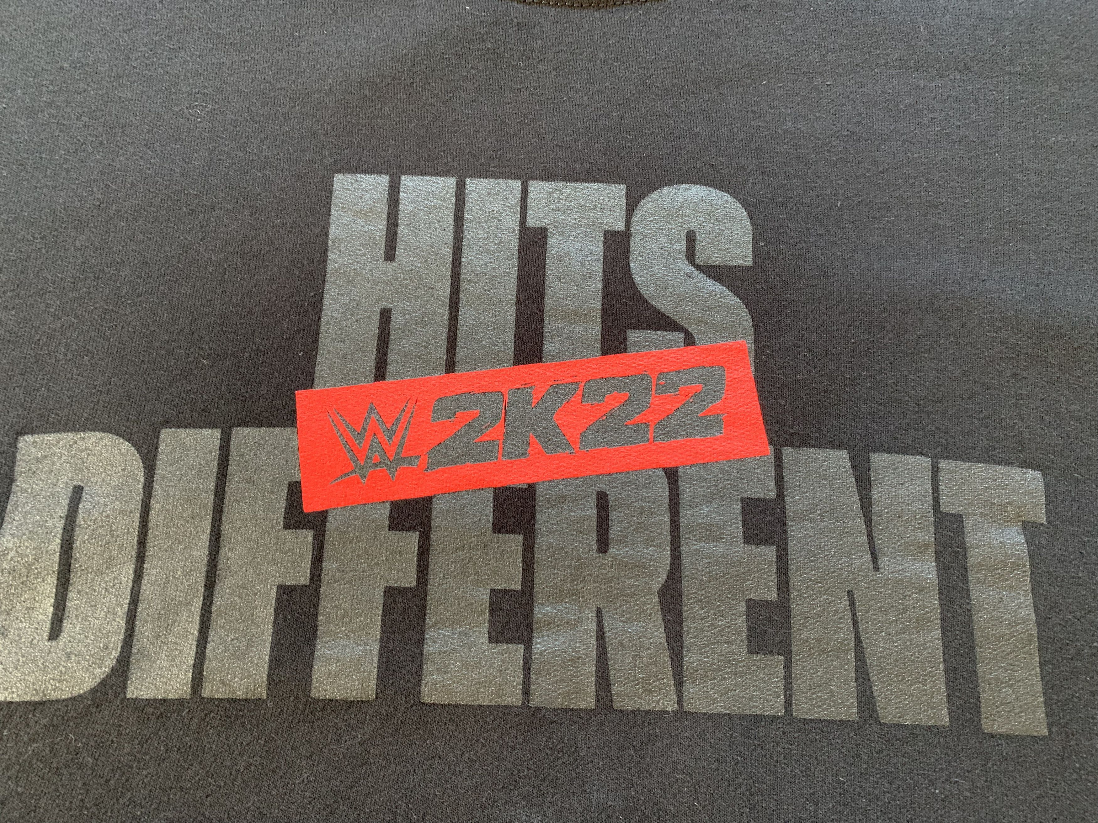 Hanes × WWE × WWF Hanes Wrestling Hits Different Black Printed Sweatshirt Size US M / EU 48-50 / 2 - 5 Thumbnail